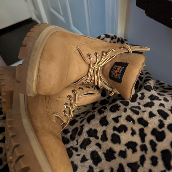 Timberland Boots size 8.5 men's Christine liked the men boot - Picture 5 of 11